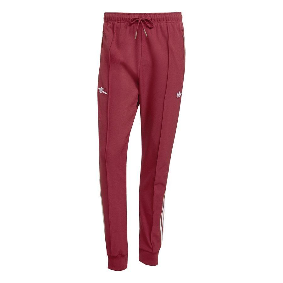 Arsenal Training Trousers Terrace Icons - Collegiate Burgundy - Men's-SoccerKits Hub | Buy Soccer Jerseys Online